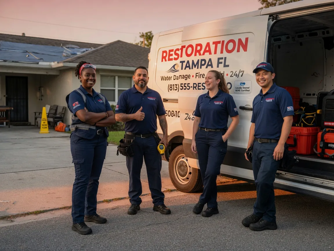 Water Damage Restoration company in West Point, TX
